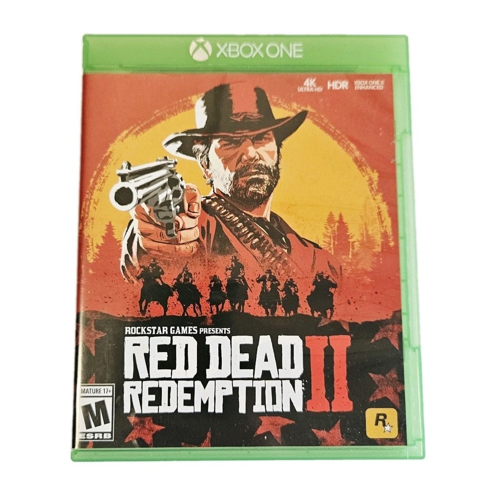 Red Dead Redemption II Xbox One Game Both Disc (Works Tested)